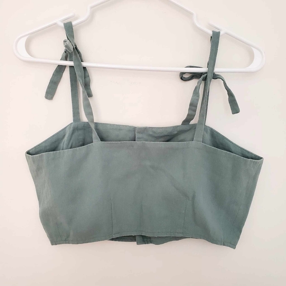 Samantha Pleet Spaghetti strap crop top - Picture 3 of 5